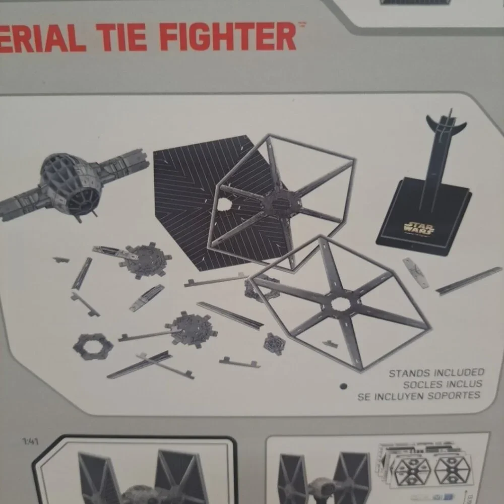 Star‎ Wars Imperial Tie Fighter 4D Puzzle, 116 Piece - Sealed Box